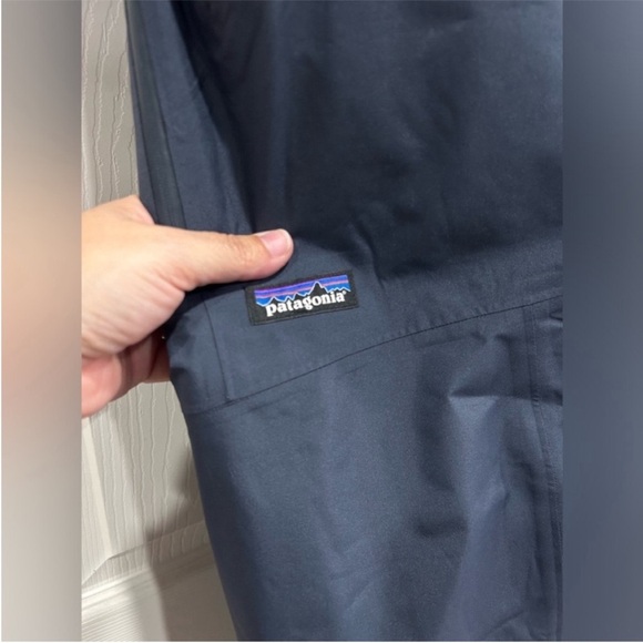 Patagonia Men's Small Insulated Powder Town Snow Ski Snowboard Pants Blue NWT - Picture 6 of 9